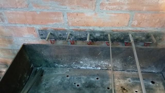 Мангал с электромоторами.