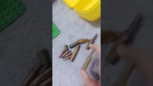 вся моя коллекция пуль и гильз чееек