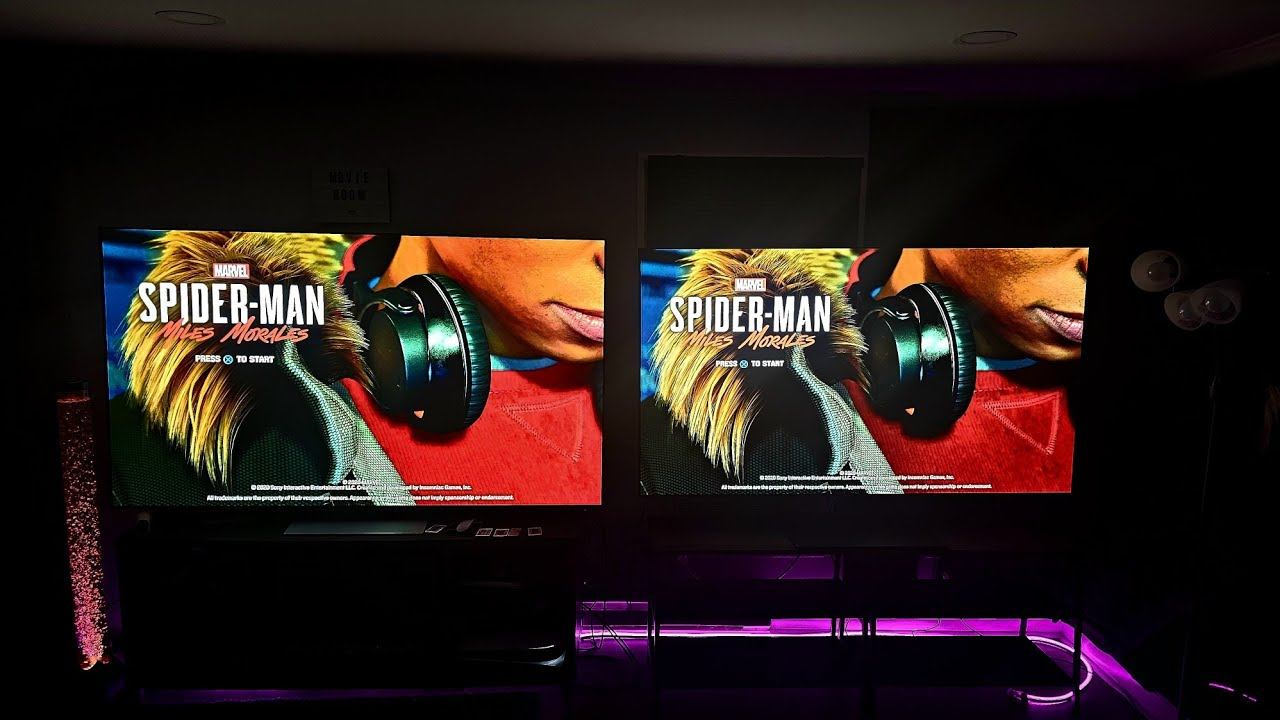 It's on. 77INCH LG G3 VS THE 83-INCH LG G2. SIDE BY SIDE OUT THE BOX COMPARISON. смотреть онлайн