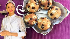 My Homemade One Egg Apple Muffins | FarahsKitchen UG | #cake #muffins #Apple #chocochips