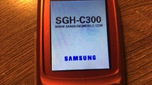 Samsung SGH-C300 - on, off
