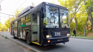 Новосибирск, СТ-6217М маршрут 5, до конечной, б/н 3315 (24.08.2023)