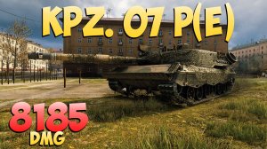 Kpz. 07 P(E) - 4 Фрагов 8.1K Урона - Мудрый! - Мир Танков
