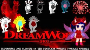 Dreamworks Logo Bloopers 89: The Demon.EXE Barneys Takeover Madness! (Part 1)