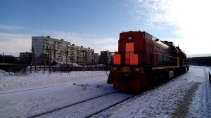 Двойной маневровый тепловоз