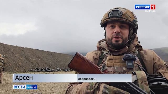 Добровольцы отряда «Барс» готовы к защите Крыма