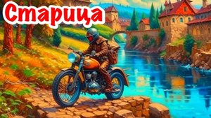 Поездка на классическом мотоцикле в г. Старица. Suzuki Volty TU250