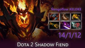 "Ñengoflow KELOKE" 14/1/12 | Dota 2 Shadow Fiend highlights