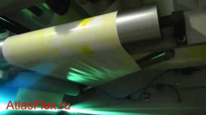 Стол переворота полотна и система намотки флексографическая печатная машина AtlasFlex 320