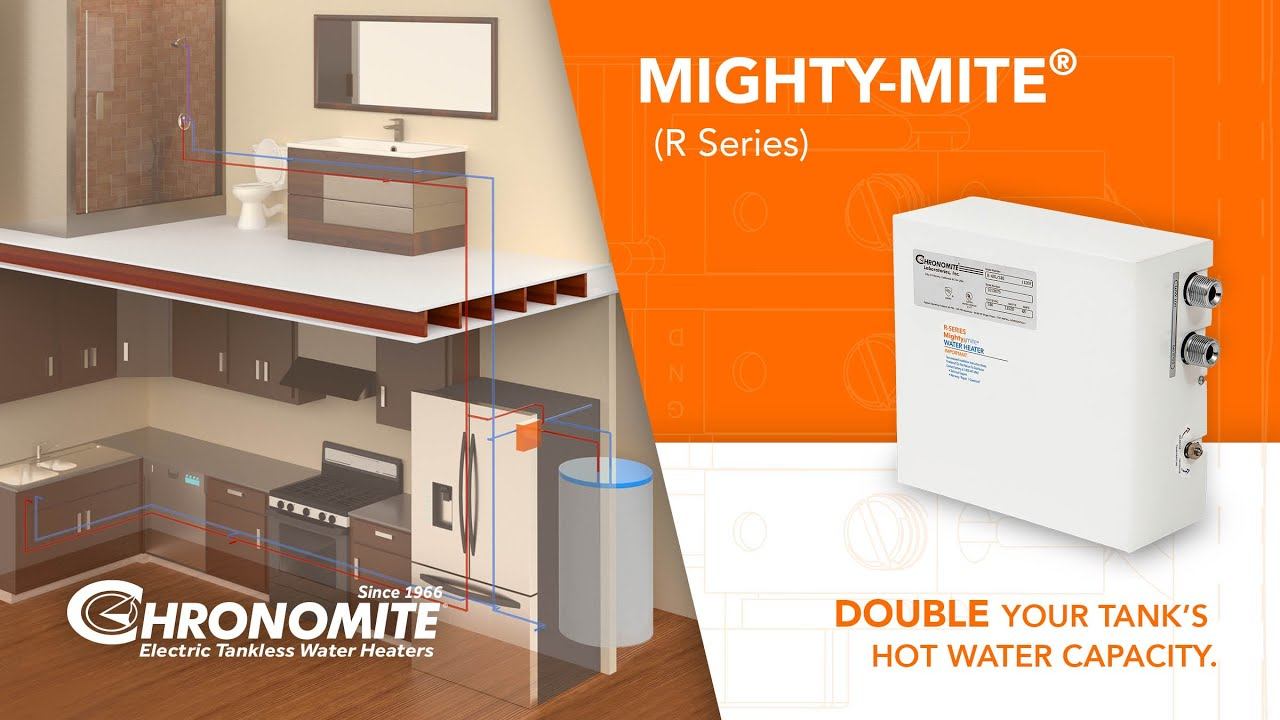 Meet Chronomite's R Series Electric Tankless Water Heaters for Apartments, Condos, and More смотреть онлайн