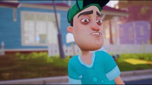 Hello Neighbor Привет сосед, прохождение игры, начало, дом соседа, красный ключ. Альтернатив. до 18