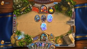 Воин против мага hearthstone