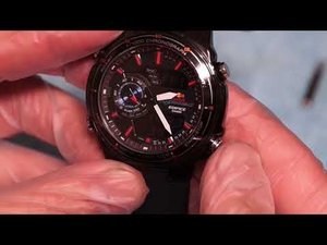 Инструкция по настройке и калибровке времени на часах Casio Edifice EFA-131