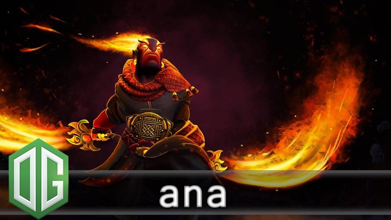 OG.Ana Ember Spirit Gameplay - Unranked Match - OG Dota 2. смотреть онлайн
