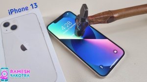 Apple iPhone 13 Screen Scratch Test