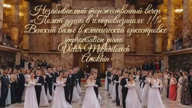 ВАЛЬС«Незабываемый торжественный вечер!» импровизация фортепиано композитор Виктор Михайлович Анохин