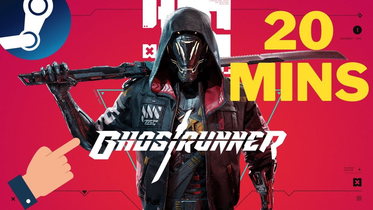 Playing The Ghostrunner Demo For Exactly 20 Mins... Steam Game Festival - Trying out new games смотреть онлайн