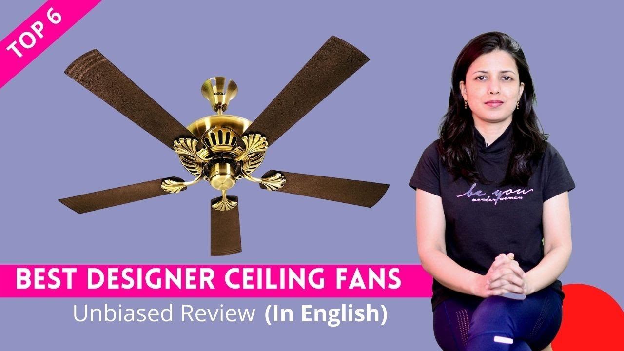 Top 6: Best Ceiling Fans in India to Buy in 2021 | Designer Ceiling Fans Review смотреть онлайн