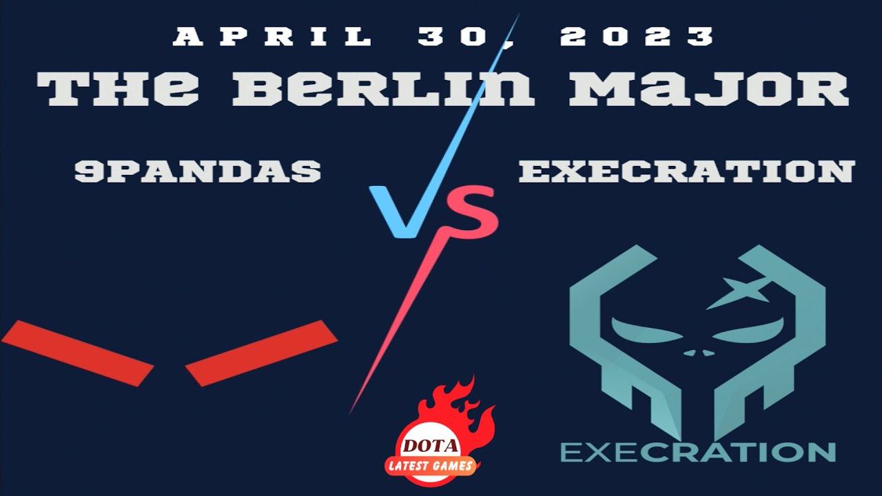 9PANDAS vs EXECRATION. April 30, 2023. The Berlin Major. Dota 2 Game Highlights.