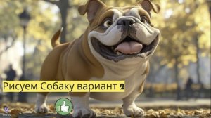 Маленькие художники: Рисуем Собаку (Вариант 2) - Детский образовательный мультфильм