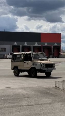 Панель от ВАЗ 2104 в ЛУАЗ 969М