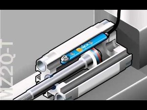 Two Adjustable Switching Points in One Sensor with the MZ2Q Magnetic Cylinder from SICK