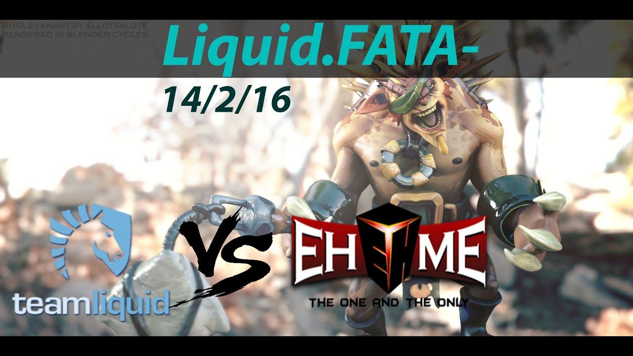 FATA bristleback - Liquid Ehome -The summit 4 - Dota 2 GGWP смотреть онлайн