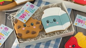 "We go together like..." cookie sets for Valentine's Day | Cookie Decorating with Royal Icing