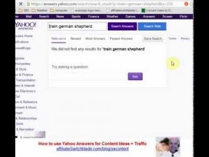 Yahoo Answers Find Total Number Pages of Question/Answer Results