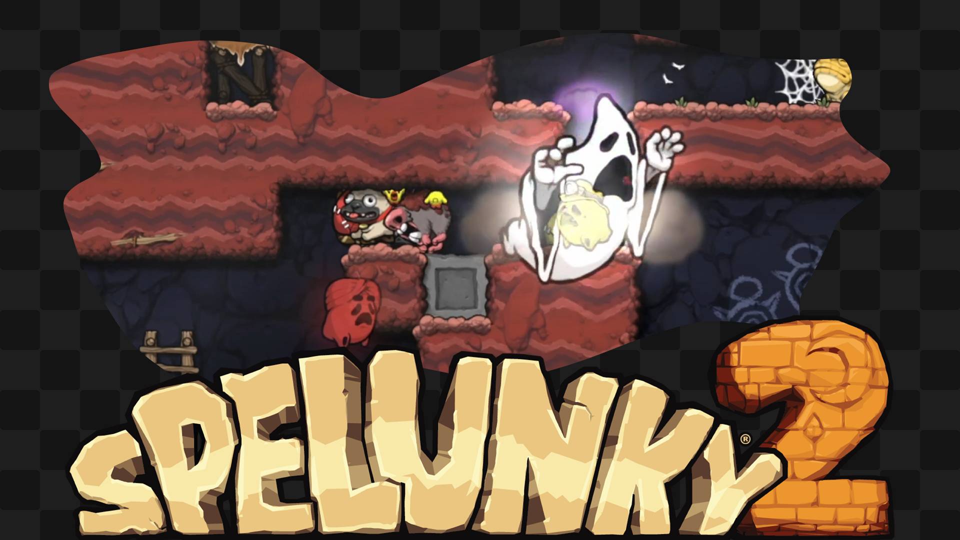 Spelunky 2 / 3 / Ольмек надирает нам зад