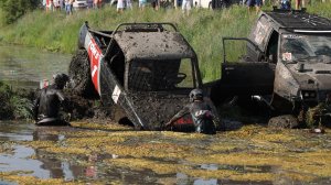 Квадроциклы по воде и Гидроудар в моторе Джипа! Тагарская Топь 2024 большой Джип-Фестиваль Сибири.