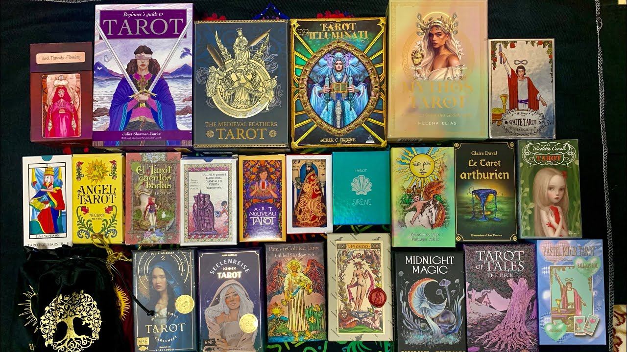 Моя коллекция колод Таро ч.18 💙 My Tarot deck Collection.