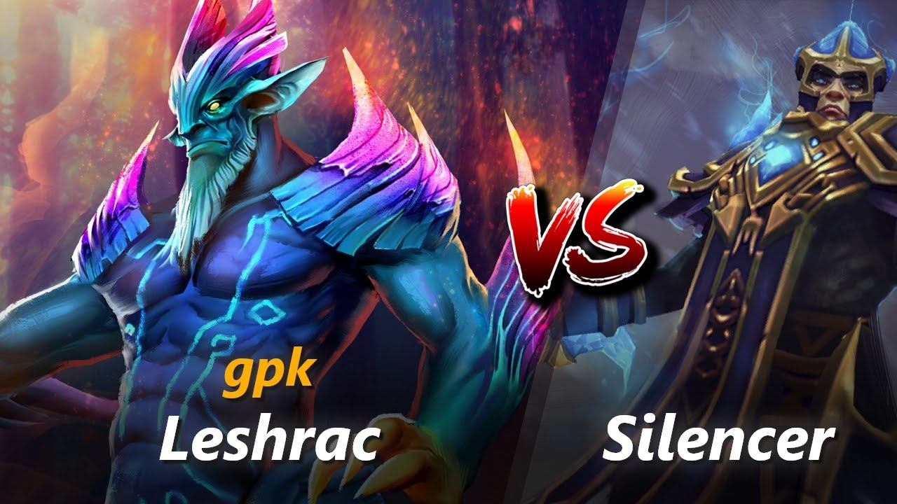 gpk mid Leshrac vs Silencer | First 10 minutes