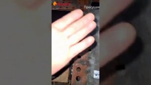 Просушка печи под казан за один раз