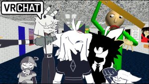 Fundamental Paper Education in Baldi’s Schoolhouse! (VRCHAT)