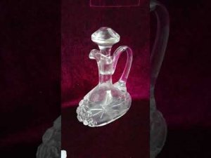 Старинный хрустальный графин на 200мл