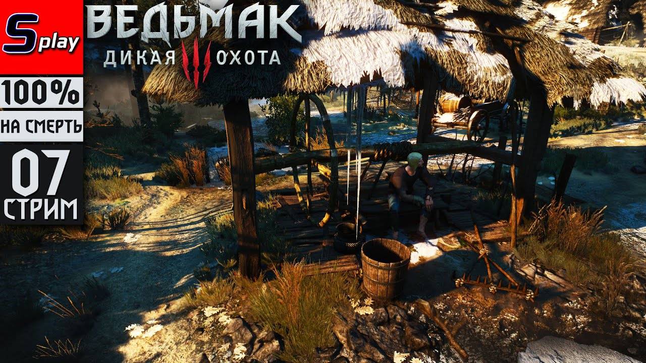 The Witcher 3 Wild Hunt на 100% (НА СМЕРТЬ) - [07-стрим] - Кровавый Барон