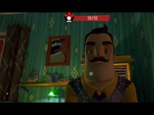 he friend, he no catch | Hello Neighbor Diaries