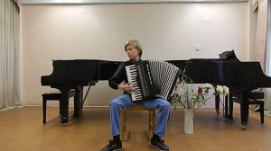 р.н.п."Ой,да не вечер" в обр. А.Коробейникова "Сон Степана Разина" исп.Арсений Алькимович-аккордеон