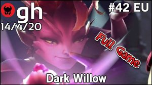 Support gh [Liquid] plays Dark Willow!!! Dota 2 Full Game 7.21