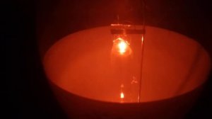 Запуск ранней лампы ДРЛФ 400 производства 1972 года. Работа в режиме и выключение.