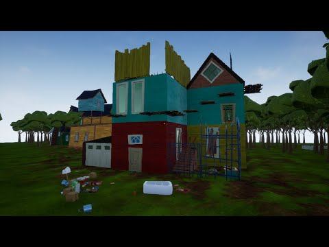 маленький дом соседа Chapter1-3 №3 Hello Neighbor Mod Kit Game Part1 смотреть онлайн