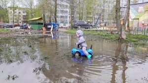 Танки грязи не боятся! Покатушки по лужам😃 Tanks are not afraid of mud