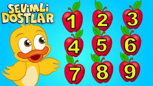 Sevimli Dostlar ile sayıları öğreniyorum | Say bakalım | Bebek Şarkıları | Kids songs Nursery Rhyme