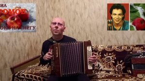 "Яблоки на снегу".(Кавер-версия).Гармонь.
