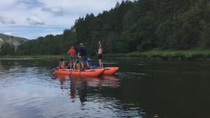 Среди сплавщиков