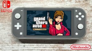 Grand Theft Auto III – The Definitive Edition Nintendo Switch Lite Gameplay