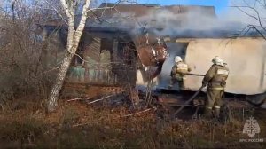 Пожар в доме в Солнцевском районе