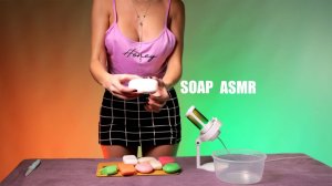 💝 ASMR - Увлекательное вырезание мыла с подругой Мией