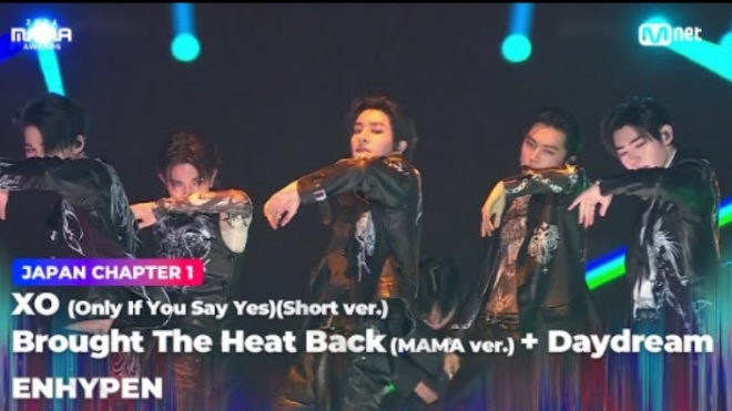 [#2024MAMA] ENHYPEN "XO (Short ver.) + Brought The Heat Back (MAMA ver.) + Daydream" 241122